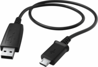 Hama USB-A apa - MicroUSB Adat- és töltőkábel 0.6m - Fekete