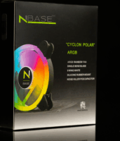 nBase Cyclon Polar ARGB 120mm rendszerhűtő