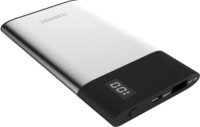 Terratec P 40 Slim Power Bank 4000mAh - Fekete/Ezüst