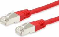Equip S/FTP CAT6a Patch kábel 3m Piros