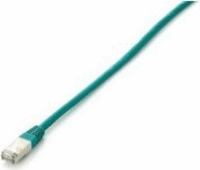 Equip S/FTP CAT6a Patch kábel 1m Zöld