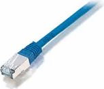 Equip S/FTP CAT6a Patch kábel 0.5m Kék