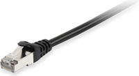 Equip S/FTP CAT6 Patch kábel 0.5m Fekete