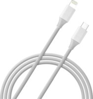 4-OK USB-C apa - Lightning apa Adat- és töltőkábel 1m - Fehér