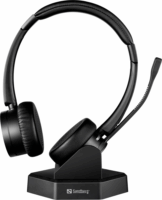 Sandberg 126-18 Wireless Office Headset Pro+ Fekete