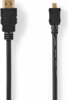 Nedis Nagy Sebességű HDMI™ - MicroHDMI Kábel Ethernettel 1.5m Fekete