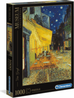 Clementoni Museum Collection: Vincent Van Gogh - Éjjeli kávézó - 1000 darabos puzzle