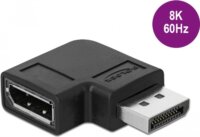 Delock DisplayPort 1.4 adapter csatlakozó aljzathoz 90°