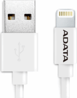 ADATA USB2.0-A apa - Lightning apa Adat- és töltőkábel 1m - Fehér