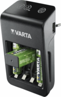 Varta LCD Plug Charger+ 4x AA / AAA NiMH Akkumulátor Töltő + 4x 2100mAh AA Ceruzaelem