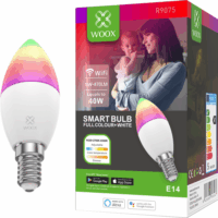 Woox Smart Home izzó 5W 470lm 6500K E14 - RGB