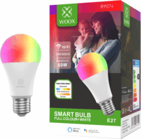 Woox Smart Home Izzó 10W 806lm 6500K E27 - RGB