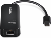 TRENDnet USB-C - RJ45 Gigabit Ethernet adapter - Fekete