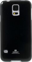 Mercury Goospery Samsung Galaxy S5 Szilikon Védőtok - Fekete csillámporos