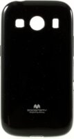 Mercury Goospery Samsung Galaxy Ace 4 LTE Szilikon Védőtok - Fekete csillámporos