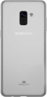 Mercury Goospery Samsung Galaxy A8 Plus (2018) Szilikon Védőtok - Átlátszó