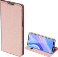 Dux Ducis Skin Pro Huawei Y8p Flip Tok - Rozéarany