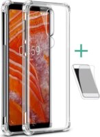 IMAK Nokia 3.1 Plus Ütésálló Tok - Átlátszó