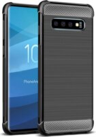 IMAK VEGA Samsung Galaxy S10 Ütésálló Tok - Fekete