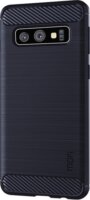 Mofi Samsung Galaxy S10 Ütésálló Tok - Sötétkék karbon mintás