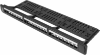 Lanberg PPKS-1124-B 19" Üres patch panel - 24 port