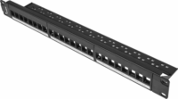 Lanberg PPKS-1024-B 19" Üres patch panel - 24 port