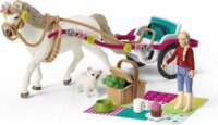 Schleich Horse Club: Lovasbemutató játékkészlet figurákkal