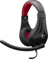 White Shark GH-2040 SERVAL Gaming Headset Fekete/Piros