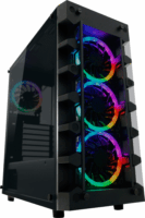LC-Power Gaming 709B Solar_System_X Számítógépház - Fekete