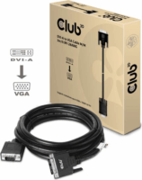 Club3D DVI-A - D-SUB kábel 3.0m Fekete