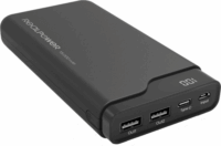 RealPower PB-15000C Type-C Power Bank 15000mAh - Fekete