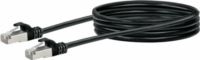 Schwaiger S/FTP CAT6 Patch kábel 1m Fekete