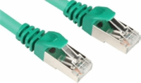 Sharkoon S/FTP CAT7a Patch kábel 10m Zöld