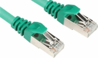 Sharkoon S/FTP CAT7a Patch kábel 7.5m Zöld