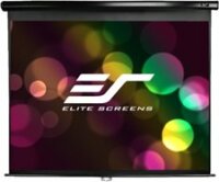 EliteScreen fali vászon Manual 113"(1:1) M113UWS1 (203,2x203,2cm, MaxWhite,1.1, Fekete váz)