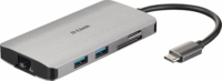 D-Link 8-in-1 Dokkoló USB-C eszközökhöz