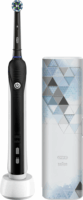 Oral-B PRO 750 Cross Action fejjel fekete elektromos fogkefe + útitok