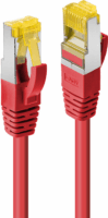 Lindy S/FTP CAT6a Patch kábel 10m Piros