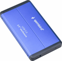 Gembird EE2-U3S-2-B 2.5" USB 3.0 Külső HDD ház - Kék