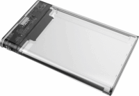 Unitek S1103A 2.5" USB 3.1 Külső HDD ház - Átlátszó