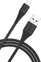 4-OK USB apa - USB-C apa Adat- és töltőkábel 1.5m - Fekete