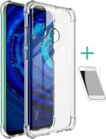 IMAK Huawei P Smart (2020) Ütésálló Tok - Átlátszó