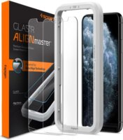 Spigen Glastr Alignmaster 2.5D Apple iPhone XR / 11 Edzett üveg kijelzővédő (2db)