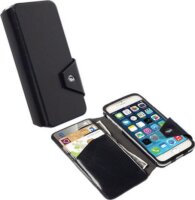 Krusell FlipWallet Kalmar Apple iPhone 6 / 6S Flip Tok - Fekete