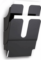 Durable Flexiplus 2 A4 fali álló prospektustartó - Fekete (2 db)
