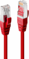 Lindy S/FTP CAT6 Patch kábel 10m Piros
