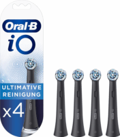 Oral-B iO Ultimate Clean Elektromos fogkefe Pótfej - Fekete (4db)