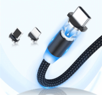 nBase USB 2.0 mágneses kábel (fej nélkül) 1m