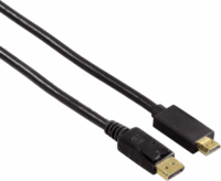 nBase DisplayPort - HDMI kábel 1.8m Fekete
