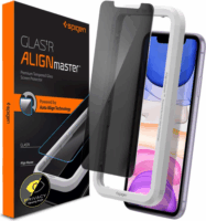 Spigen Glastr Alignmaster 2.5D Apple iPhone 11 Edzett üveg kijelzővédő betekintés elleni védelemmel